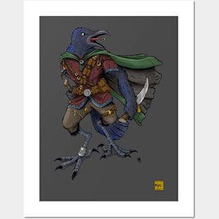 Crow adventurer Posters and Art